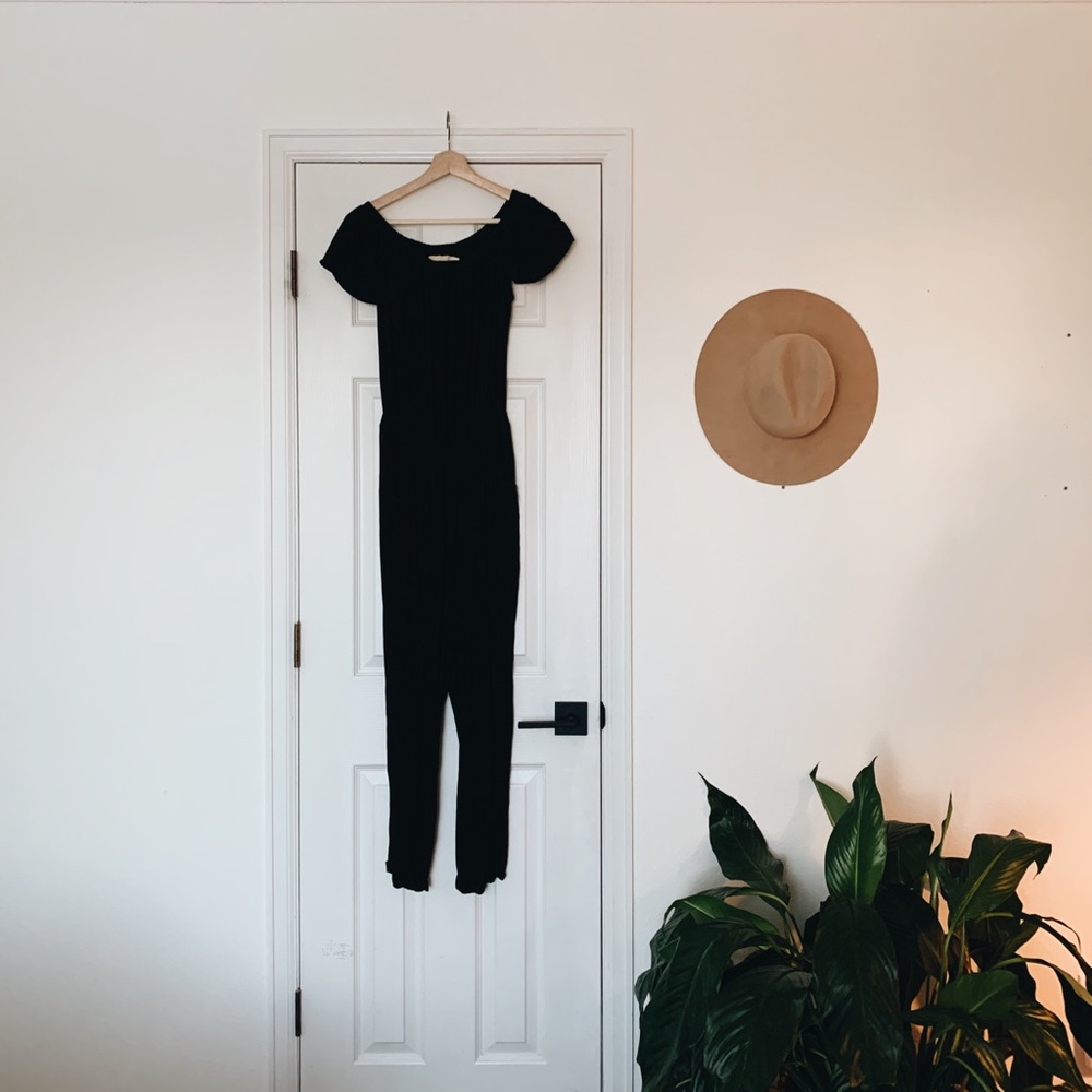 Black Anthropologie Jumpsuit